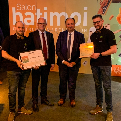 Les Prix BATIMOI distinguent Gablok s.a. et Gustin sprl 