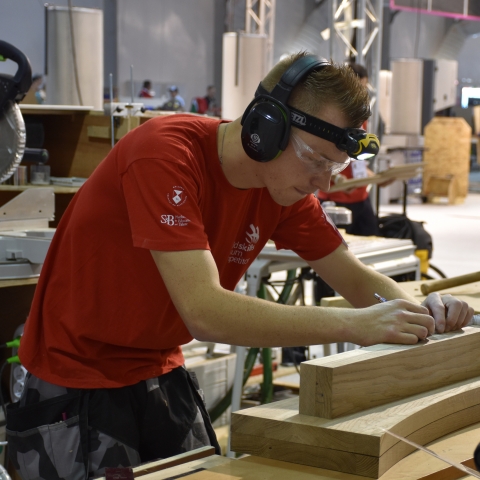 Julien Neulens, Médaillon d'excellence WorldSkills - BATIMOI 2018